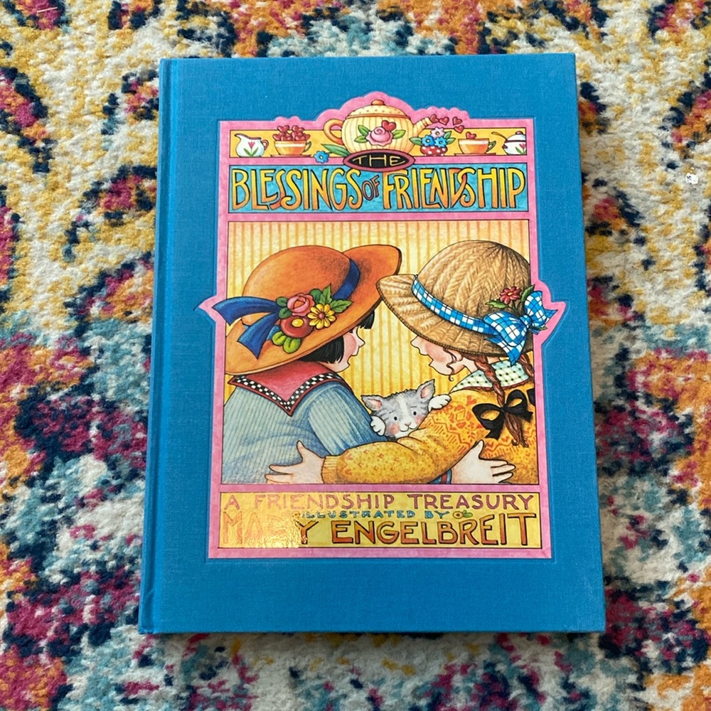 Mary Engelbreit Blessings of Friendship hardcover book NEW! Pristine!